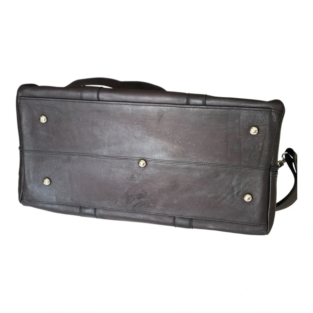 Winston Collection Country Club Duffel Bag Colombian Leather Indian Motorcycle